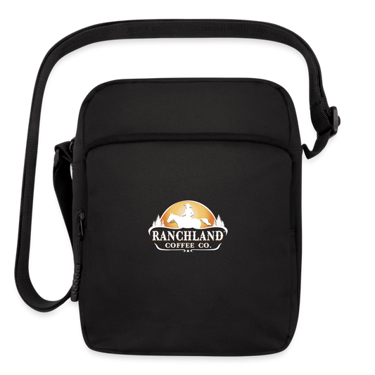 Upright Crossbody Bag - black