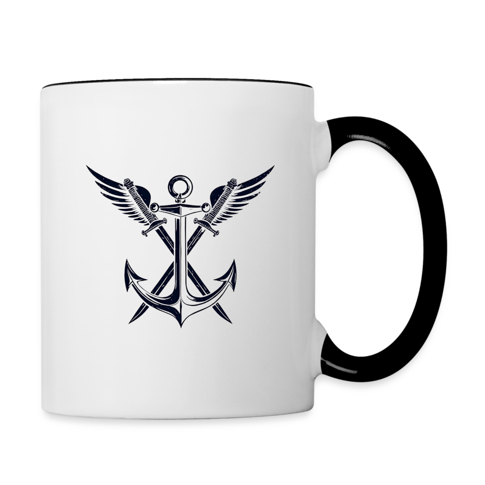 Military - 11 oz Mug - white/black