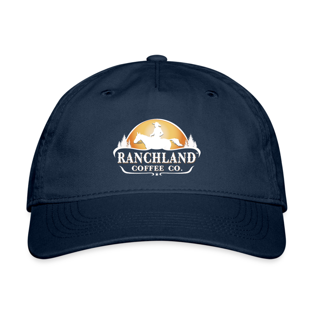 Organic Baseball Cap - Black - navy