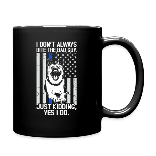 I Don't Bite - 11 oz Mug - black