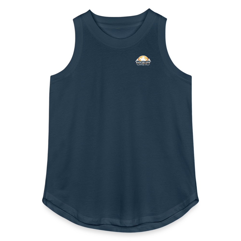 Women's Relaxed Tank Top - denim