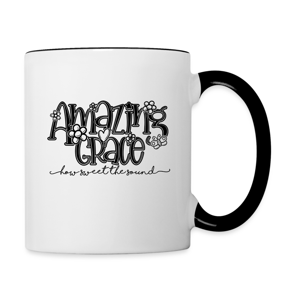 Amazing Grace - 11 oz Mug - white/black