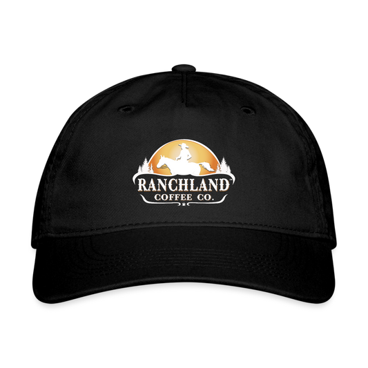 Organic Baseball Cap - Black - black