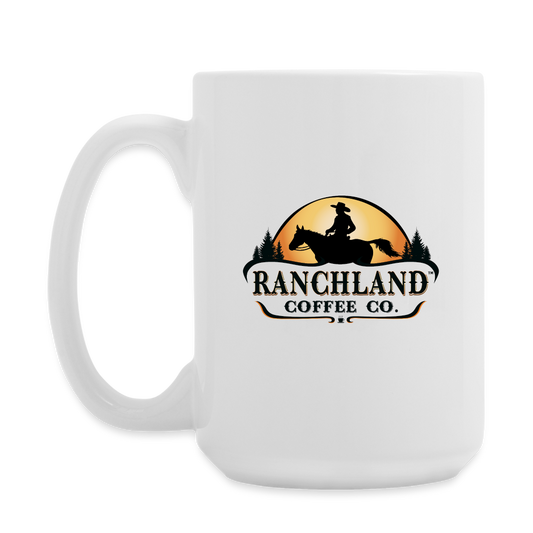 Coffee Then Lives - 15 oz Mug - white