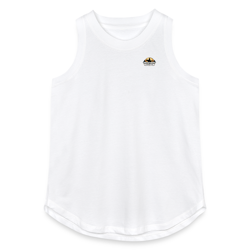 Women's Relaxed Tank Top - white