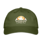 Organic Baseball Cap - Black - olive green