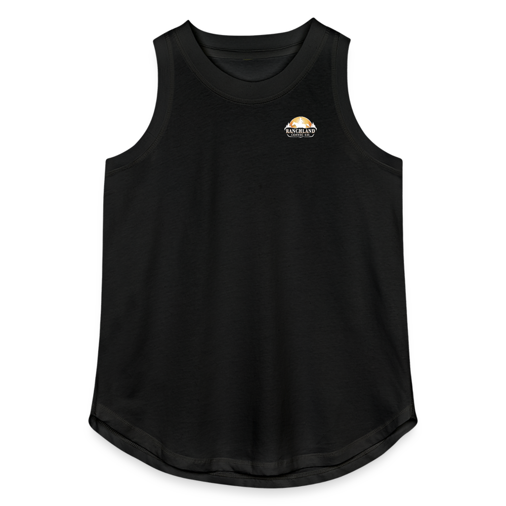 Women's Relaxed Tank Top - black