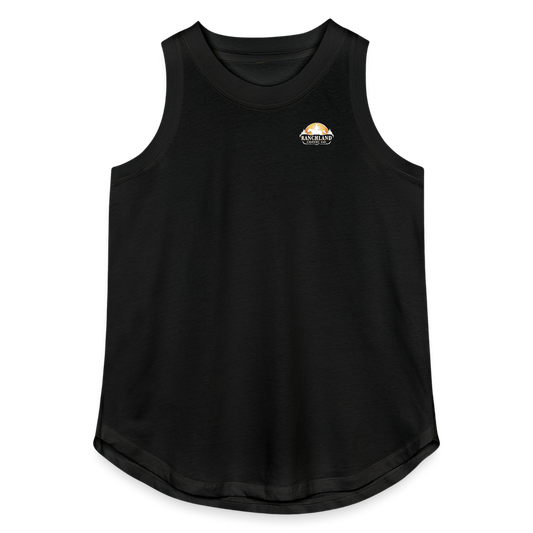 Women's Relaxed Tank Top - black