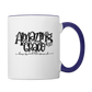 Amazing Grace - 11 oz Mug - white/cobalt blue