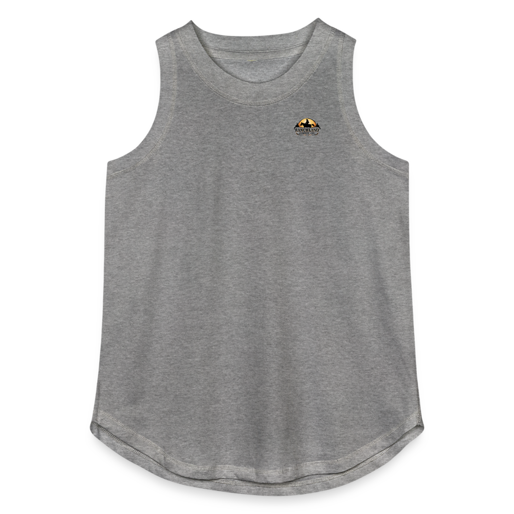 Women's Relaxed Tank Top - granite heather 