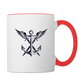 Military - 11 oz Mug - white/red